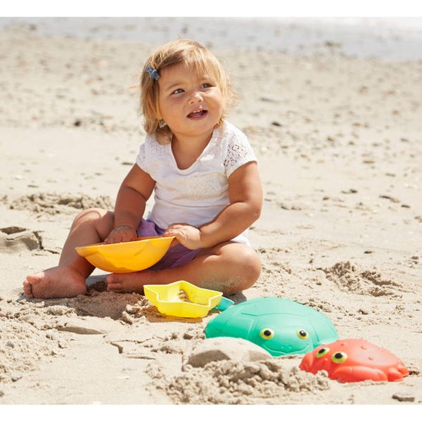 Melissa and Doug Seaside Sidekicks Sand Molding Kit Ages 2+ Item # 6423 Kids Beach Toy