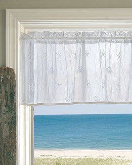Heritage Lace Sand Shell Collection - Curtains, Runners, Material, etc [Home Decor]- Olde Church Emporium