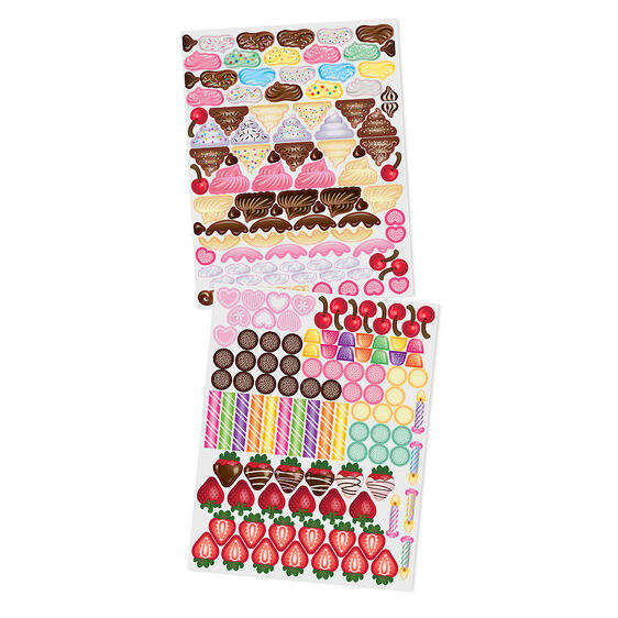 Sweets & Treats Sticker Pad Melissa and Doug Ages 4+