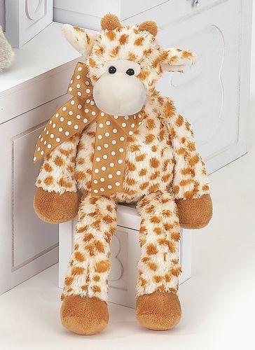 Bearington Lean Beans Stretch Long Legged Giraffe, Plush Stuffed Animal Toy 15" - Olde Church Emporium
