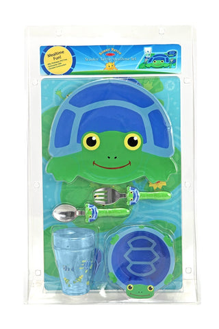 Melissa & Doug - Scootin' Turtle Mealtime Set [Home Decor]- Olde Church Emporium