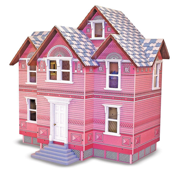 Melissa & Doug - Classic Heirloom Victorian Wooden Dollhouse [Home Decor]- Olde Church Emporium
