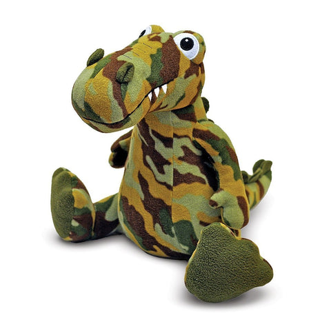 Melissa and Doug - Beeposh Collection  Camouflage Wally Dinosaur 9 Inches [Home Decor]- Olde Church Emporium