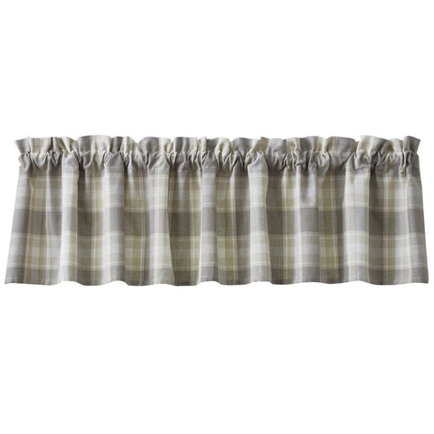Park Design Weathered Oak Unlined  Valance 72X14 Inches - Olde Church Emporium