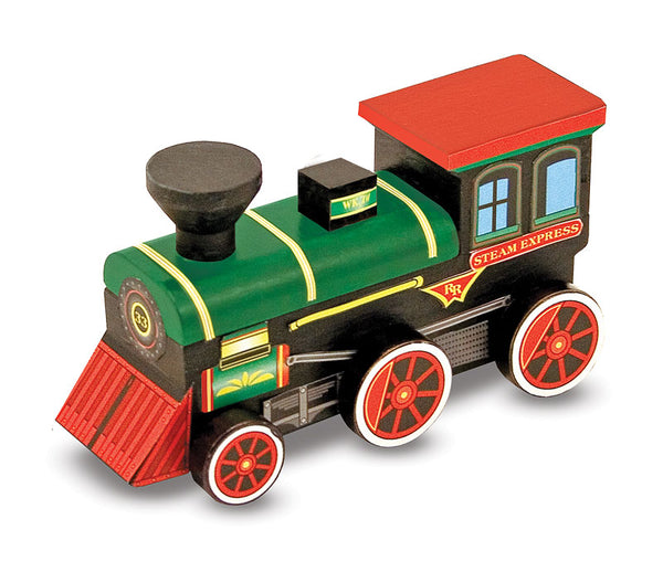 Melissa & Doug - Decorate-Your-Own Wooden Train Ages 4+ Item # 2381