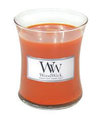 WoodWick Candle -Autumn Sunset - Small 3.4oz Burn Time 40 Hours - Olde Church Emporium