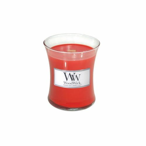 WoodWick Candle - Holiday Hearth - Small 3.4oz Burn Time 40 Hours - Olde Church Emporium